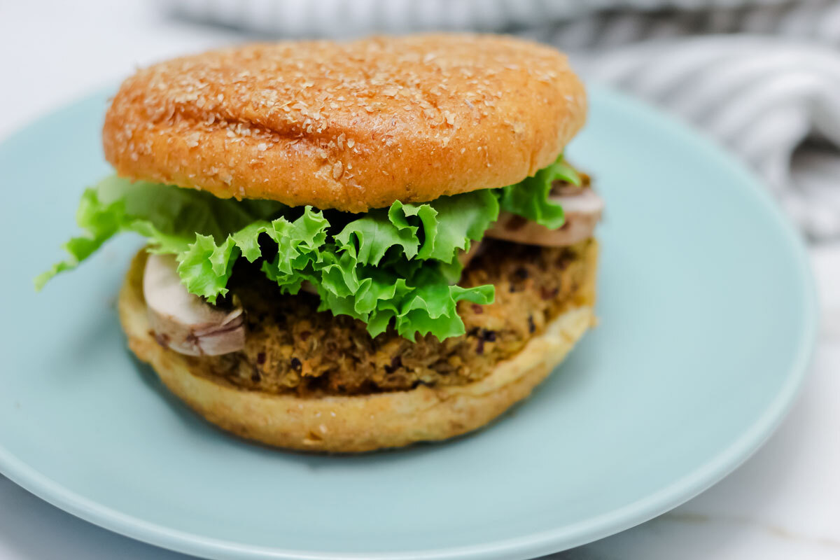 receta-de-hamburguesa-vegana-en-freidora-de-aire