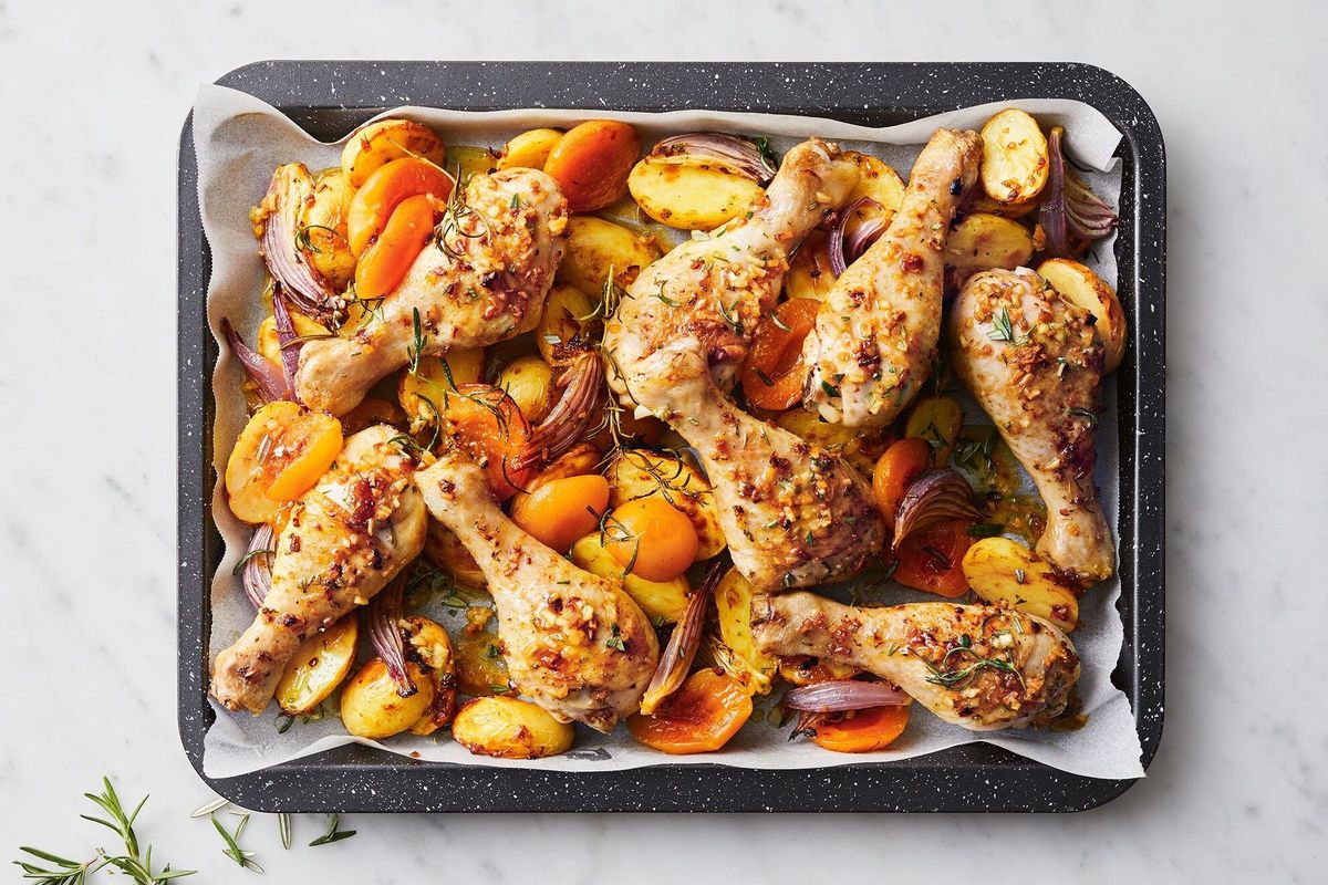 receta-de-pollo-al-horno-con-albaricoque