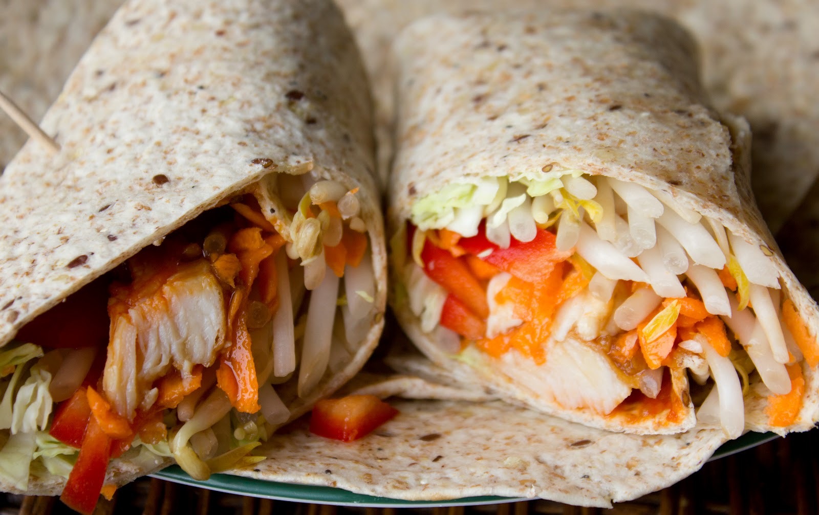 receta-de-wraps-de-pollo-teriyaki